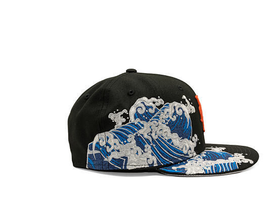 Kappe New Era - MLB "Tidal Wave" 59FIFTY - NY Mets - Black