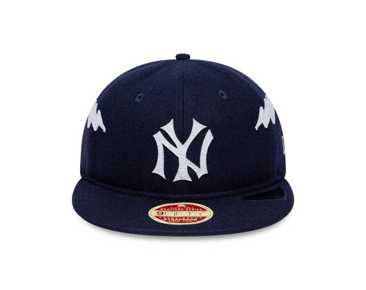 Kappe New Era - MLB IMAGE DROP Heritage 9FIFTY Retro Crown - NY Yankees - Navy / Cream