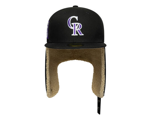 Kappe New Era - MLB World Series Cooperstown Dog-Ear 59FIFTY - Colorado Rockies - Black