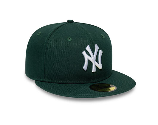 Kappe New Era - MLB League Essential 59FIFTY - NY Yankees - Green / White