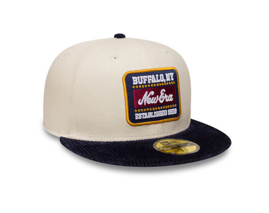 Kappe New Era - Branded Patch Cord 59FIFTY - Cream / Navy