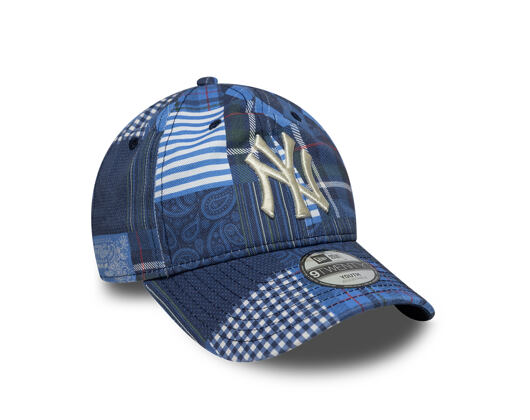 Kinder Kappe New Era - MLB Patchwork 9TWENTY - NY Yankees - Navy / Blue
