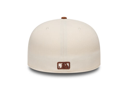 Kappe New Era - MLB League Essential 59FIFTY - NY Yankees - Cream / Deep Auburn