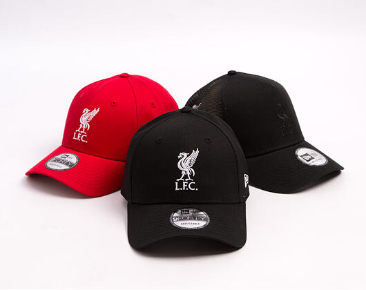 Kappe New Era - Liverpool FC - 9FORTY Core Cap - Black / White