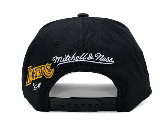 Kappe Mitchell & Ness - NBA - Los Angeles Lakers HWC Timeline - Black