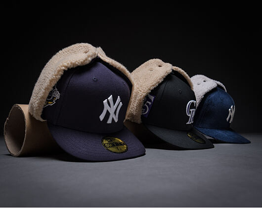 Kappe New Era - MLB World Series Cooperstown Dog-Ear 59FIFTY - Colorado Rockies - Black