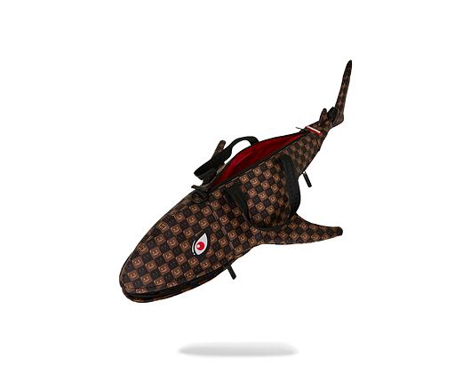 Tasche Sprayground - Sharks In Paris Wtf Bubble Brown Check Shark Duffle