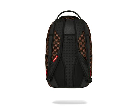 Rucksack Sprayground - Sharks In Paris Wtf Bubble Brown Check Backpack