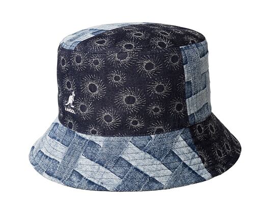 Hut Kangol - TRENDS PACK - Denim Mashup Bucket - Blue Picnic