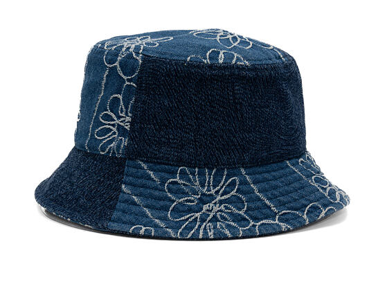 Hut Kangol - TRENDS PACK - Denim Mashup Bucket - Medium Blue Floral