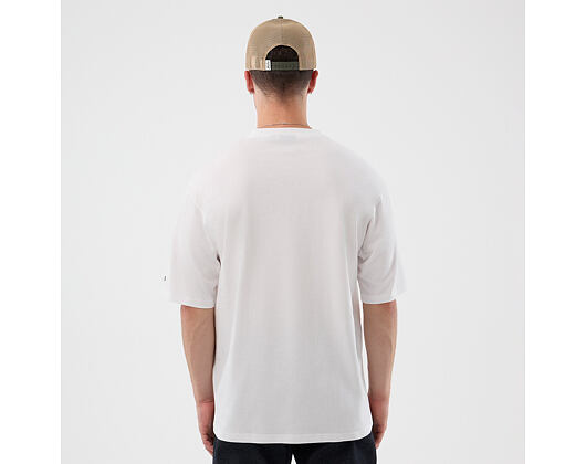 T-Shirt New Era - Branded Beach Graphic Oversized Tee - White