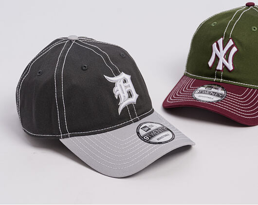 Kappe New Era - MLB "Seasonal 2 Tone" 9TWENTY - Detroit Tigers - Steel / Grey