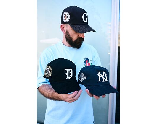 Kappe New Era - MLB Retro Cord Cooperstown 19TWENTY - Detroit Tigers - Black