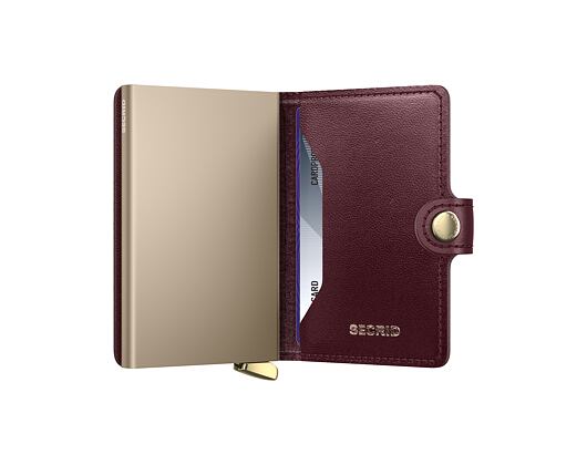 Geldbörse Secrid - Miniwallet Emboss Diamond Premium - Bordeaux