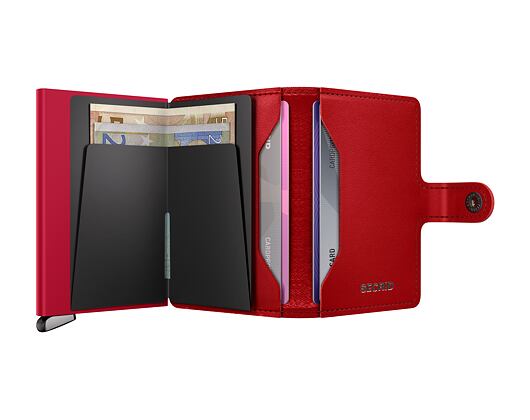 Geldbörse Secrid - Miniwallet Emboss Diamond Premium - Red