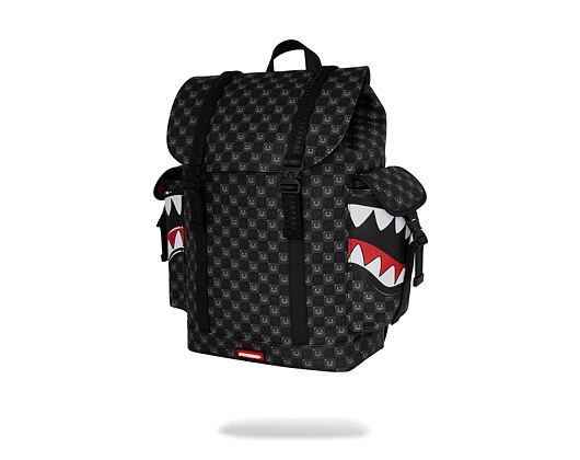 Other - Ručně Sprayground - Sharks In Paris Wtf Bubbly Black Check Monte Carlo
