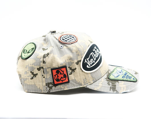 Kappe Von Dutch - Baseball - Camo Patch - Camo