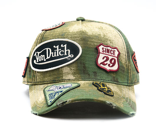 Kappe Von Dutch - Baseball - Camo Patch - Camo