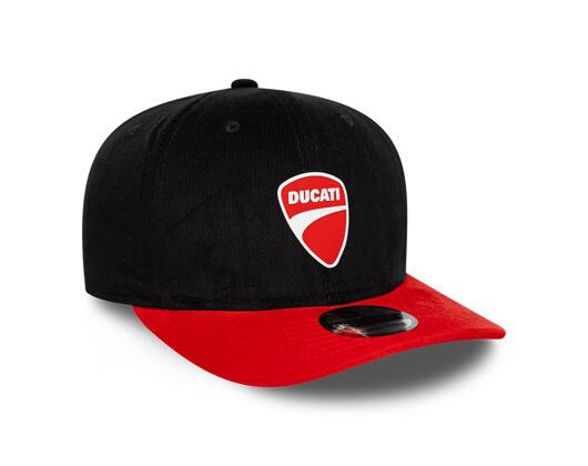 Kappe New Era - Ducati Contrast Visor 9SEVENTY Stretch-Snap - Black