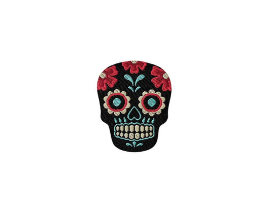 Bügelbild Monoquick - Lebka Los Muertos 3,6 x 3 cm