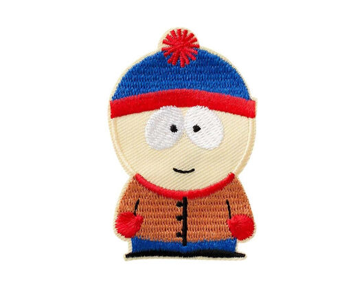 Bügelbild Monoquick - Southpark Stan 6,8 x 4,5 cm