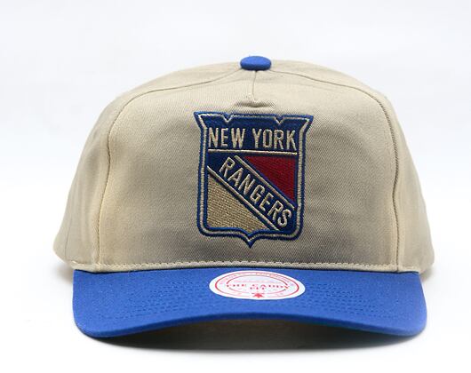 Kappe Mitchell & Ness - NHL Retro Roots Deadstock Vntg - New York Rangers - Cream