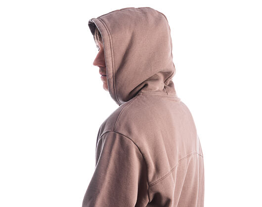Pullover Champion - Washed Brown Hoodie Full Zip Sweatshirt