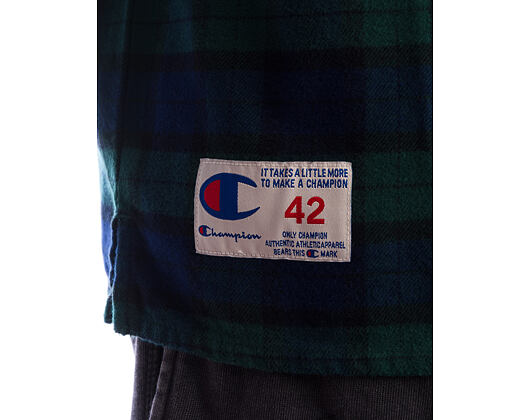 Hemd Champion - Green/Navy Shirt