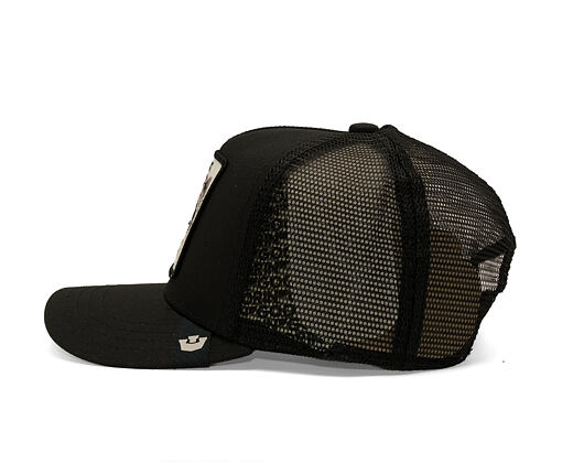 Kinder Kappe Goorin - Bandit (all Black) - Raccoon - Black