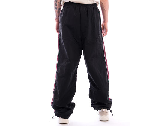 Hose Karl Kani - Signature Sidestripe Baggy Trackpants - Black