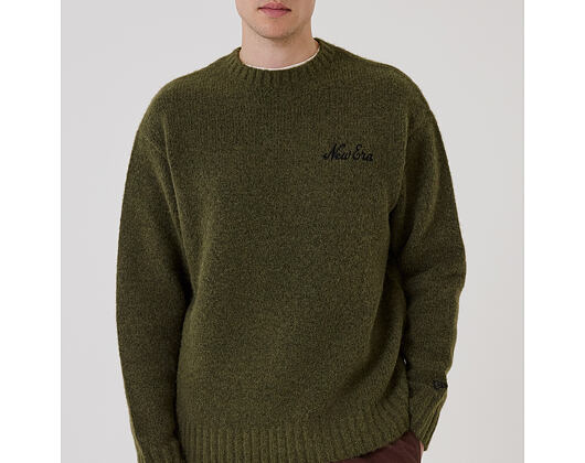 Strickpullover New Era - Branded Simple Knit Crew - New Olive