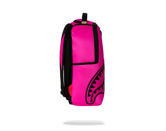 Rucksack Sprayground - Shark Central White Stencil Shark Pink Nylon Backpack
