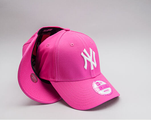 Damen Kappe New Era - MLB Essential 9FORTY - NY Yankees - Pink / White