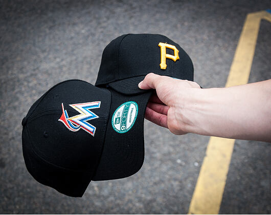 Kappe New Era 9FORTY The League Pittsburgh Pirates Team Colors Strapback