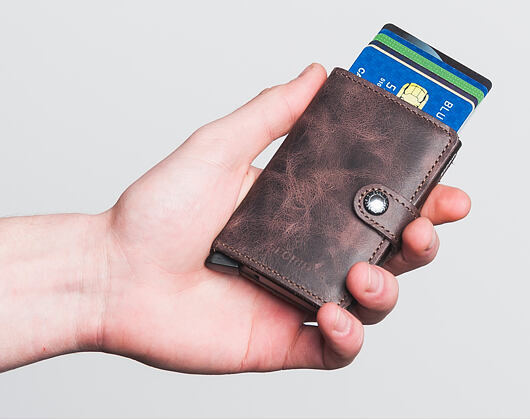 Geldbörse Secrid Miniwallet Vintage Chocolate