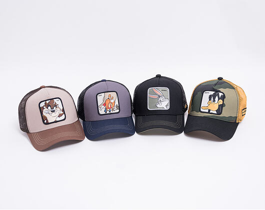 Kappe Capslab - Trucker Looney Tunes - Daffy Duck v.3 Trucker Camo / Yellow