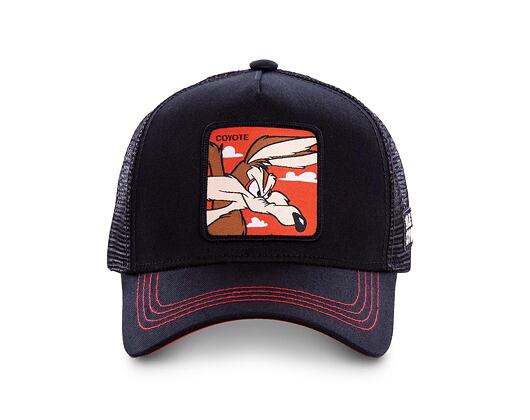 Kappe Capslab - Trucker Looney Tunes - Wile E. Coyote - Black / Red