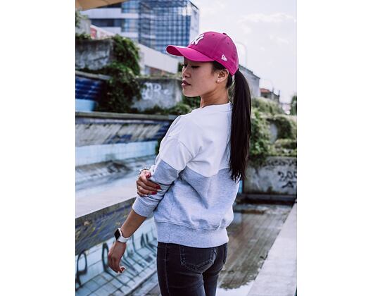 Damen Kappe New Era - MLB Essential 9FORTY - NY Yankees - Pink / White