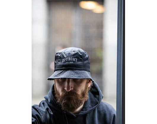 Hut Upfront High Reflex Fischerhut Schwarz