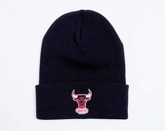 Mütze Mitchell & Ness Chicago Bulls HWC Team Logo Cuff Knit Black