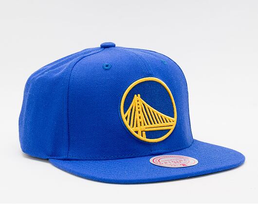 Kappe Mitchell & Ness - Team Ground 2.0 Snapback - Golden State Warriors - Blue