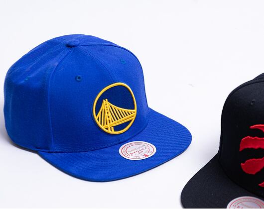 Kappe Mitchell & Ness - Team Ground 2.0 Snapback - Golden State Warriors - Blue