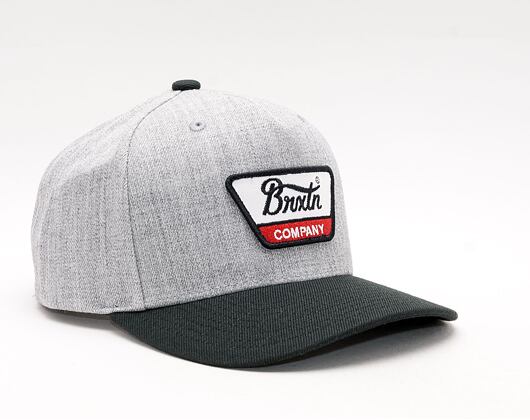 Kappe Brixton Linwood C Netplus MP Snapback - Heather Grey/Black