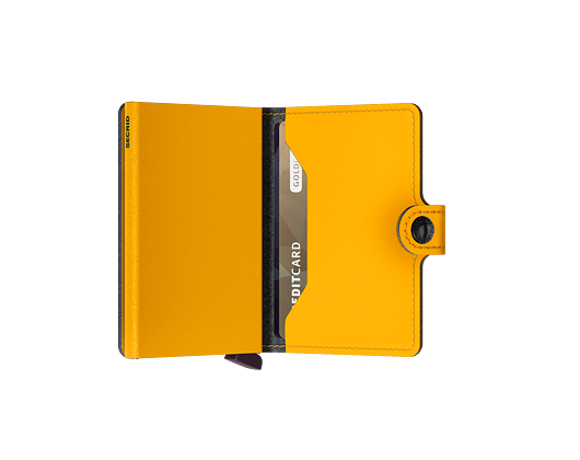 Geldbörse Secrid Miniwallet Yard Powder Ochre