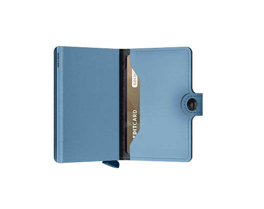 Geldbörse Secrid Miniwallet Yard Powder Sky Blue