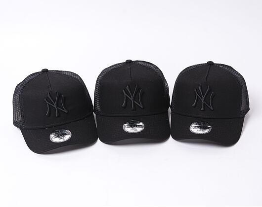 Kinder Kappe New Era - MLB Clean 9FORTY Trucker - NY Yankees - Black
