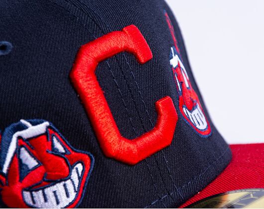 Kappe Adam Wave 59FIFTY MLB “Banned” Cleveland Indians Fitted