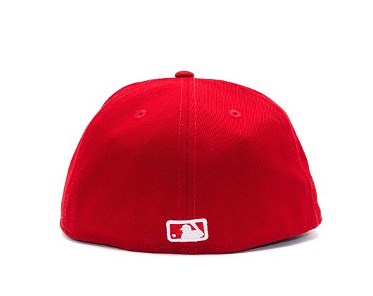 Kappe New Era - MLB Basic 59FIFTY - NY Yankees - Scarlet / White