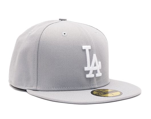 Kappe New Era - MLB Basic 59FIFTY - LA Dodgers - Grey / White