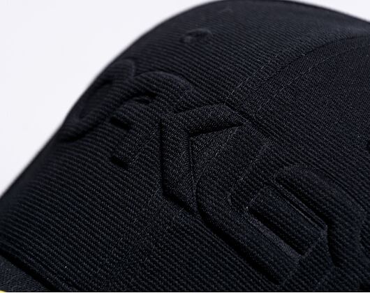 Kappe Oakley - 6 Panel Stretch Hat Embossed - Blackout